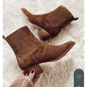 A&F Margaux Suede Bootie